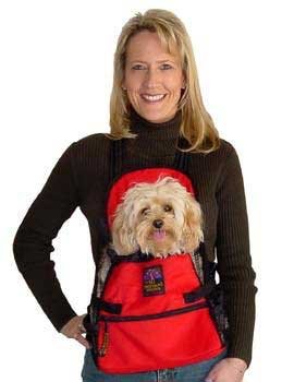 Outward Hound Pet A Roo Front Pet Carrier Small 10.25w X 13.5h X 7d