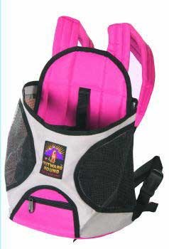 Outward Hound Designer Front Style Pet Carrier Medium Pink