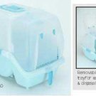 Easy Clean Covered Cat Pan With Grid,hinged Top Scoop