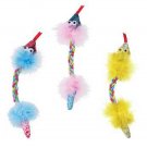 Spot Feather Bungee Wiggler Asst
