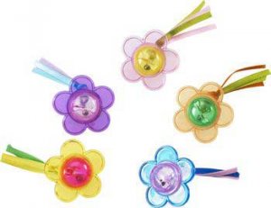 Plastic Flower Power Chasers 5 Pack Asst