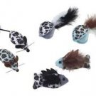 Spot Animal Print Rattle W Nip 2pk