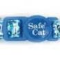 Super Star Glitter Safety Cat Collar Adj 8 - 12