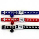 Cat Reflect Safety Collar Paws