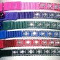 3/8 Jeweled Nylon Cat Collar/Safety Stretch
