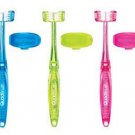 Quadbrush Cat Toothbrush With Holder