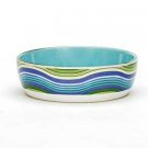 Kate Ward Thacker Aqua Wave Cat Dish 5