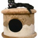 Cat House Plush 1 Story Condo Beige - brown