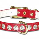 3/8 Majestic Jeweled Collar w/Center Dee