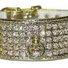 Rhinestone Collar  5-Row Jewels w/Post