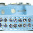 Signature Leather 2-Row Crystal Collar