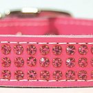 Signature Leather Crystal Collar