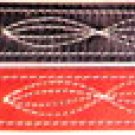 Taper Figure-8 Stitched Leather Collar