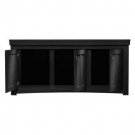Classic Mission Cabinet - Black Oak (72x18x32)
