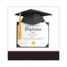 Graduation Day Party Plastic Tablecloths 54" x 108"