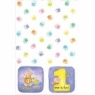 Cakes On Me 1st Birthday Plastic Table Cover 54" x 108"