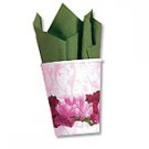 Peony Bloom Floral 9oz. Hot / Cold Paper Cups 8ct.