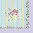 Happy Birthday Floral Vogue Lunch Napkins 16ct.