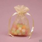 Toffee Organza Pouch 3x4 Favor Bags Jewerly 10pk.