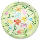 Watecolor Bloom 7" Cake Floral Paper Party Plate 10ct.