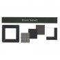 Black Velvet Small Dot Print Beverage Napkins 24ct.