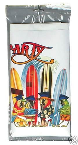 Graduation Party Parrots 54" 108" Plastic Tablecloth