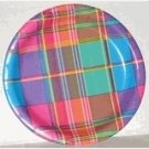 Summer Madras 7" Paper Party Plate 10ct.