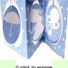 Perfectly Periwinkle Baby Shower Party Centerpiece