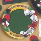 Vegas Nights Casino 7" Paper Dessert Plate 8ct.