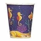 Sea Life Under The Sea 9oz Happy Birthday Paper Cup 8ct
