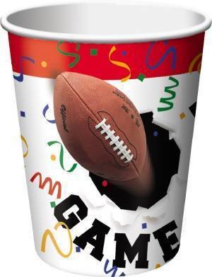 Game Time - 7 oz. Hot/Cold Paper Party Cups 8ct.