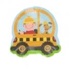 Rescue Pals Construction 9" Happy Birthday Plates 8ct.