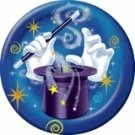 Magician Hocus Pocus 7" Birthday Dessert Paper Plates