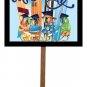 Graduation Party Parrots Yard Sign