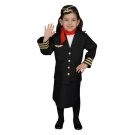 Stewardess Halloween Dress Up Costume Set  Small 4-6