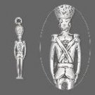 Sterling Silver Nutcracker:24 x 4mm