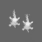 Sterling Silver Turtle:15 x 11mm Pkg of 2