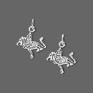 Sterling Silver Griffin:12 x 11mm Pkg of 2