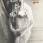 ACEO Art Card Bride HennaToo Vintage Nude The Virgin