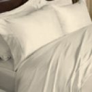 1000TC EGYPTIAN COTTON IVORY SOLID KING SHEET SET