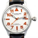 stud - Stuhrling Original Eagle Men's Watch w/Leather Strap
