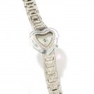 adk0003s - Adee Kaye Women's Heart Glitz Silvertone Watch