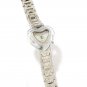 adk0003s - Adee Kaye Women's Heart Glitz Silvertone Watch