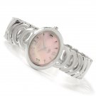 cro0028p - Croton Women's Mother-of-Pearl Dial Stainless Steel Watch