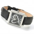 stu0021 - Stuhrling Original Women's Courtly Diamond Swiss Quartz Leather Strap Watch