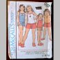 VINTAGE SEWING PATTERN~Girls' Tops/Culottes/Shorts~size 8~McCalls #5552 (1977)