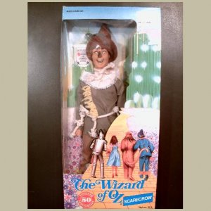 Th Wizard of Oz~SCARECROW Doll~by Multi Toys~MINT & HTF~50th Anniversary