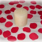 100 Red Silk Rose Petals Weddings Crafts (Small)