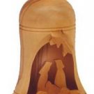 Bethlehem Bell Olive Wood Ornament (Large)