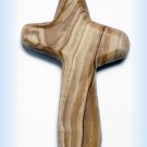 Child's Size Olive Wood Holding/Comfort Cross - Made in Bethlehem